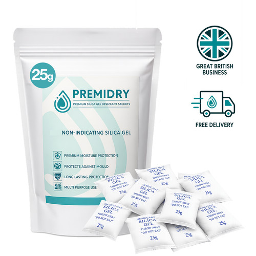25g silica gel - 25g, sachets