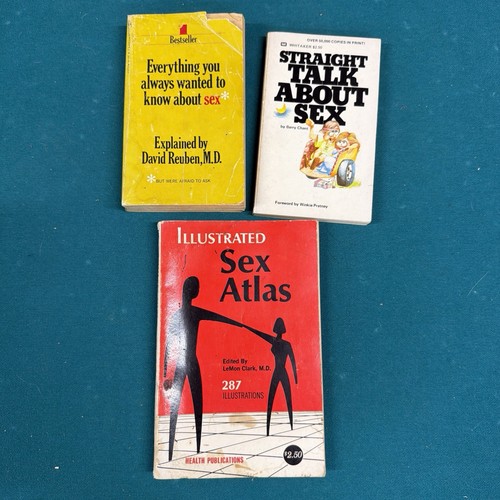 Vintage sex education book lot - vintage,