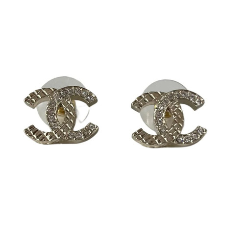 Chanel silver crystal - silver,