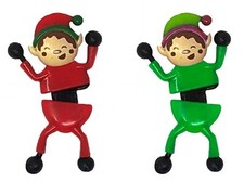 Xmas Elf Sticky Window Tumblers Elves Crawler Christmas Stocking Fillers Toys