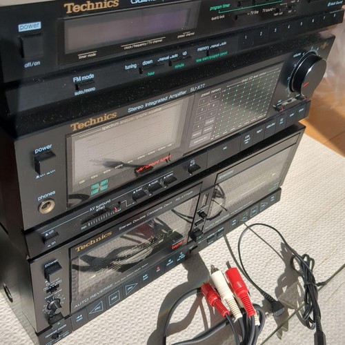 Technics vintage system - vintage, hi-fi