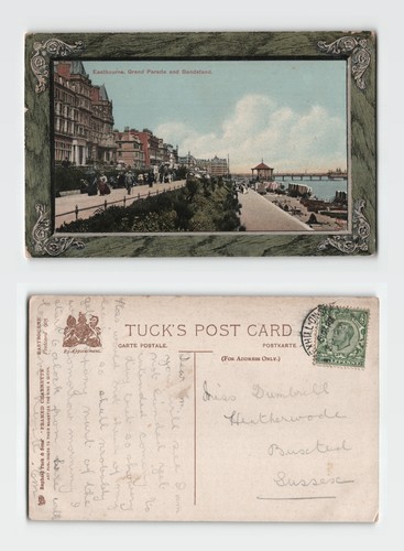 Postcard eastbourne grand - eastbourne,
