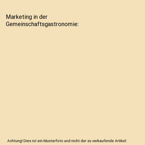 Marketing der - in,