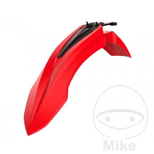Front fender polisport red - fender,
