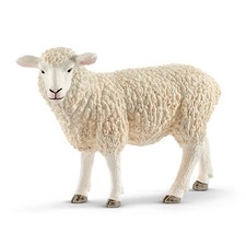 Schleich 13882 Sheep model plastic toy white Sheep toy figure toys farm animal