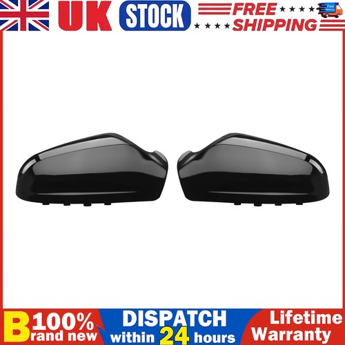 Mirror cover caps black wing - caps,