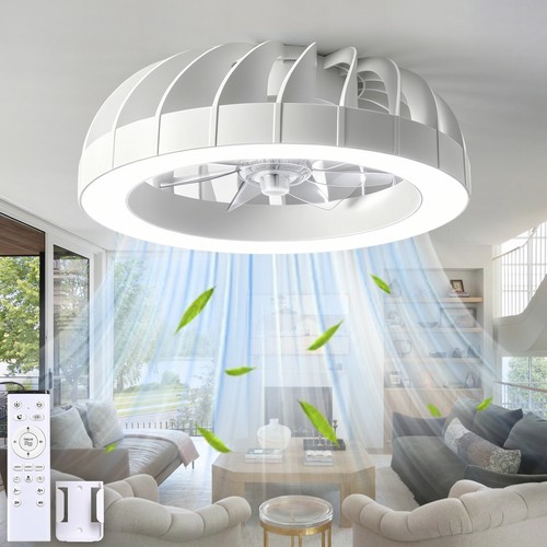 Led ceiling fans with light - with,