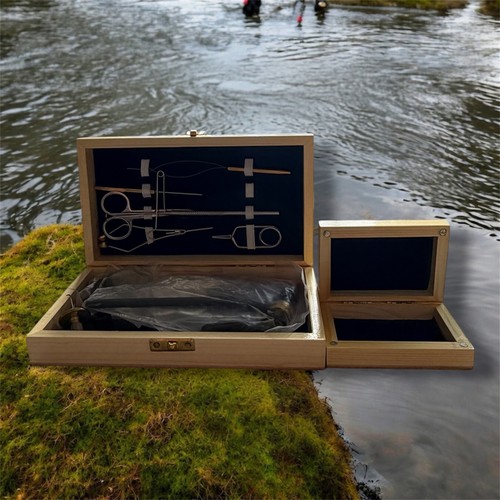 Quality fly tying kit with - kit,