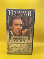 Hammer Horror Dracula AD 1972 VHS