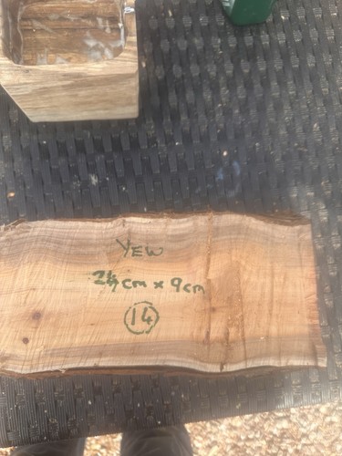 Yew wood turning blanks - turning,