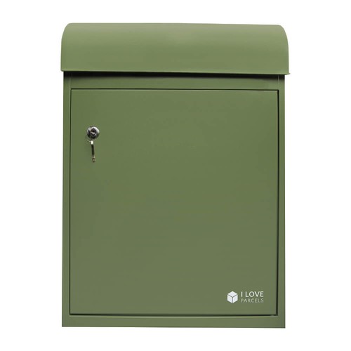 Green front access wall - green,
