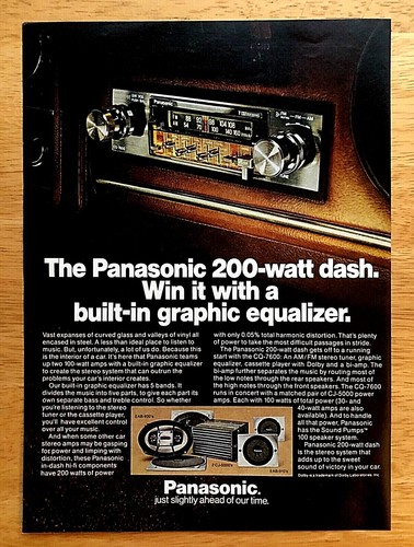 200 watt panasonic - panasonic, car