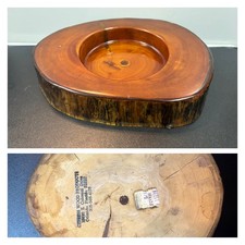 Vintage Hand Carved Cypress