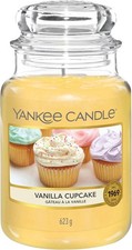 Yankee Candle Scented Candle | Vanilla Cupcake Large Jar | Long Burning Candles