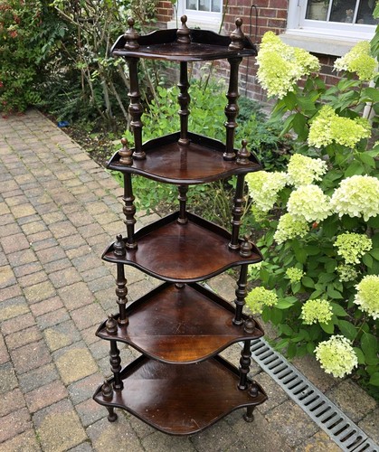 Vintage whatnot tier corner - 5,