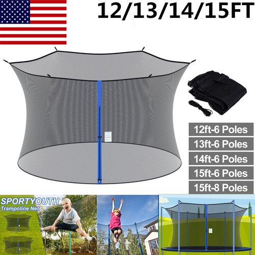 Trampoline safety net - trampoline,