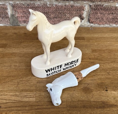 Vintage white horse whisky - horse,