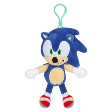 Sonic Soft Toy Plush Clip On