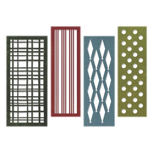 Sizzix thinlits die - die, 4pc