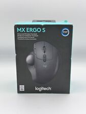Logitech MX Ergo S Wireless Trackball Mouse - Black