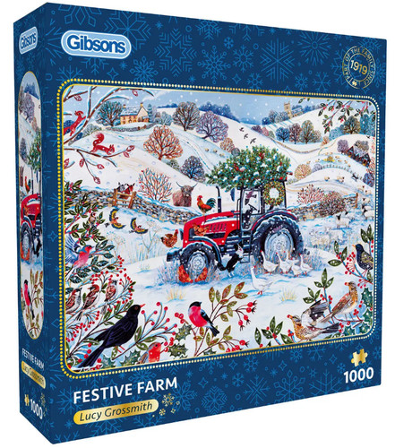 Gibsons festive farm 1000 - festive,