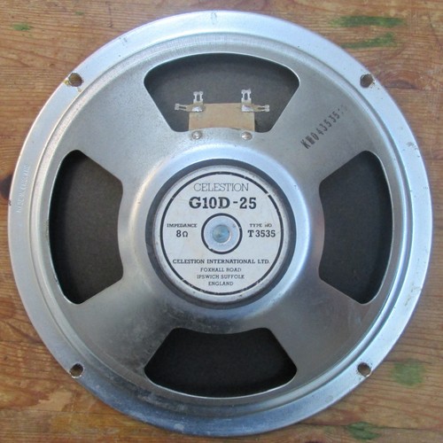 Celestion g10d 25 watt - celestion,