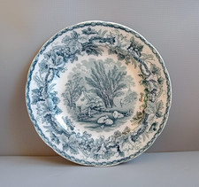 Antique Davenport Plate 21.5cm