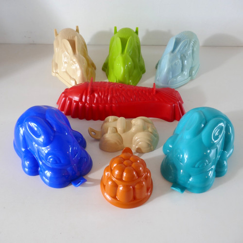 Vintage plastic jelly - vintage,