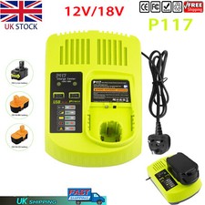 P117 Fast Charger For Ryobi