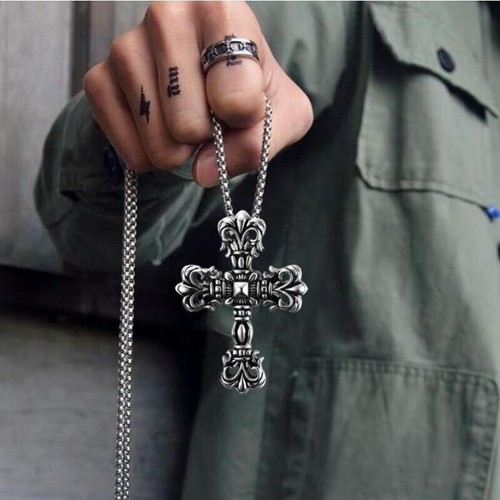 Men gothic cross - cross, pendant
