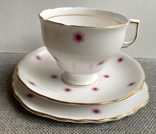 Vintage colclough pink atomic - colclough,
