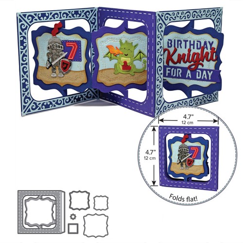 Fancy label accordion metal - fancy,