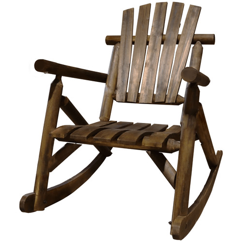 Garden rocking chair wooden - rocking,