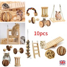 10Pcs Hamster Chew Toys Guinea