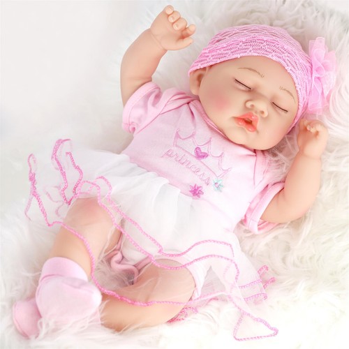 Reborn baby doll girl - 17",