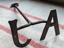Antique Wrought Iron Branding