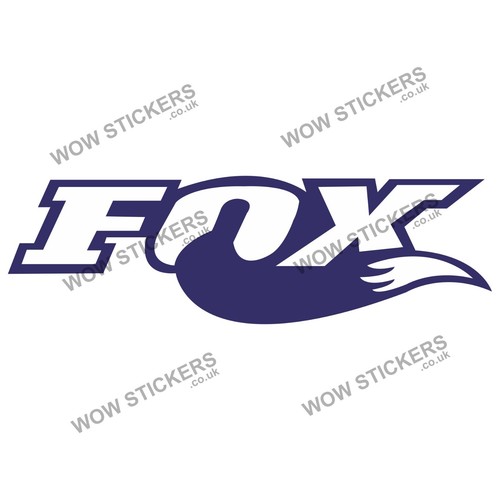 Fox racing motorbike sticker - fox,