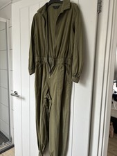 Khaki Green Jumpsuit Petite 10