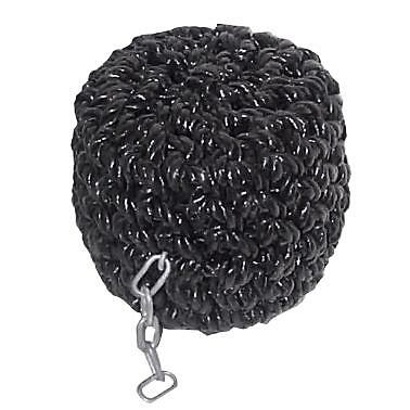 Short button black fender - short,