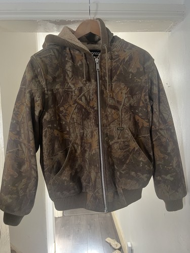 Supreme suede hooded work - suede,