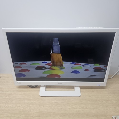 Alba white tv screen hd - ,