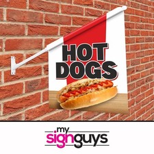 Hot Dogs Flag & Kit Printed