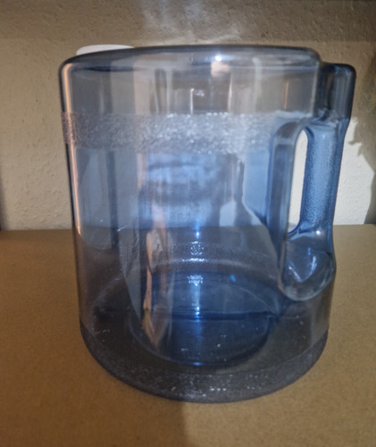 Clear plastic 6ltr water - clear,
