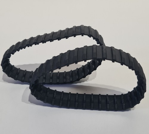 Lego black rubber - 2x,