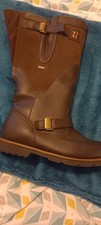 Harkila Sporting Estate gtx 17 Inch Goretex Lined Leather Boots Size 8 New £150