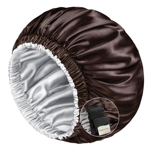 Large satin bonnet for - large,