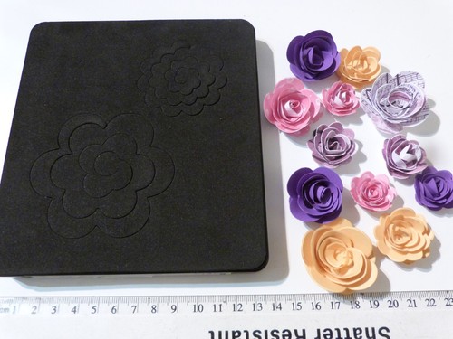 Sizzix bigz rose - sizzix, 3d