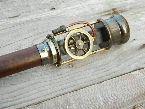 Nautical walking stick cane - nautical,