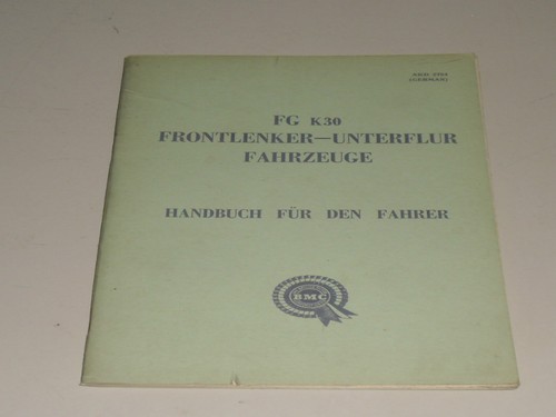 Operating manual handbook - operating,