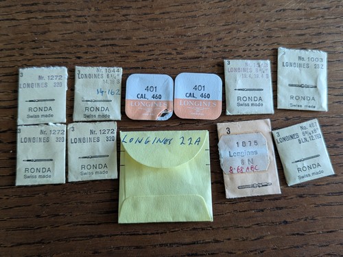 Longines stems new old - stems,, stock